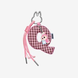 Labubu The MONSTERS PopMart Pin for Love  Letter Pendants N-Z Blind Boxes